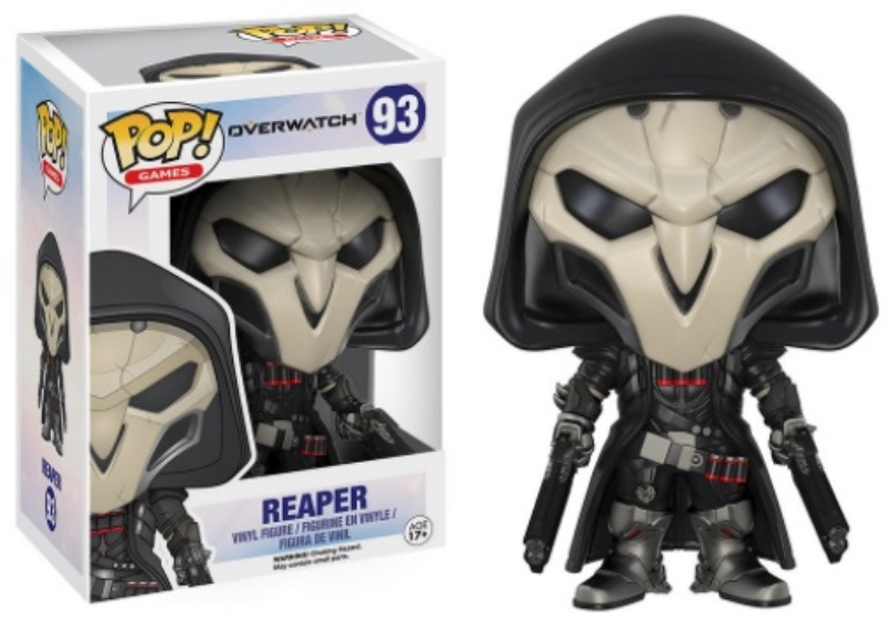 FUNKO ACTION FIGURES FUNKO POP OVERWATCH REAPER
